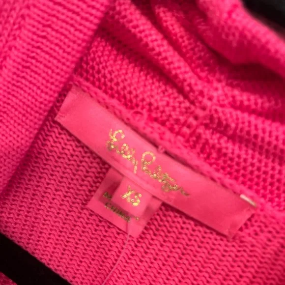 NWT Lily Pulitzer Noble Cardigan in Pink Isle Size XS - Picture 3 of 8